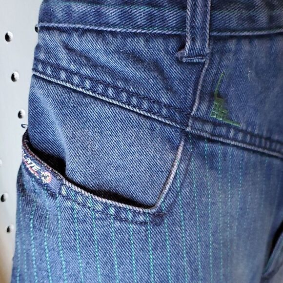 Vintage Super Sexy Rare BLAZE Extra High Rise Waisted Denim Mom Jeans, Sz 11/29 - Picture 3 of 8